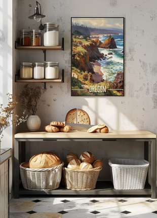 Vintage Poster - Oregon United States