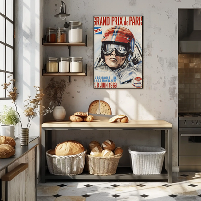 Grand Prix de Paris – 1969 Motor Race Poster