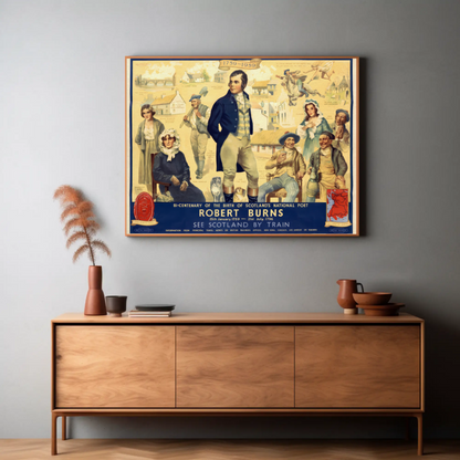 Robert Burns Bicentennial Poster