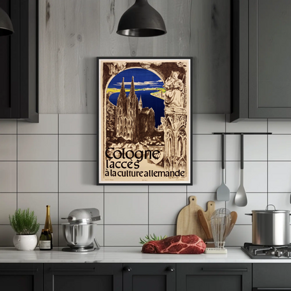 Cologne - Gateway to German Culture Poster