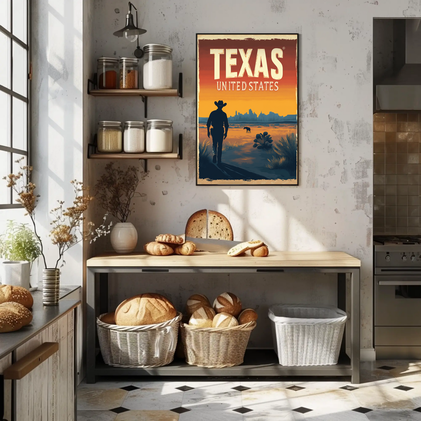 Texas Vintage Poster