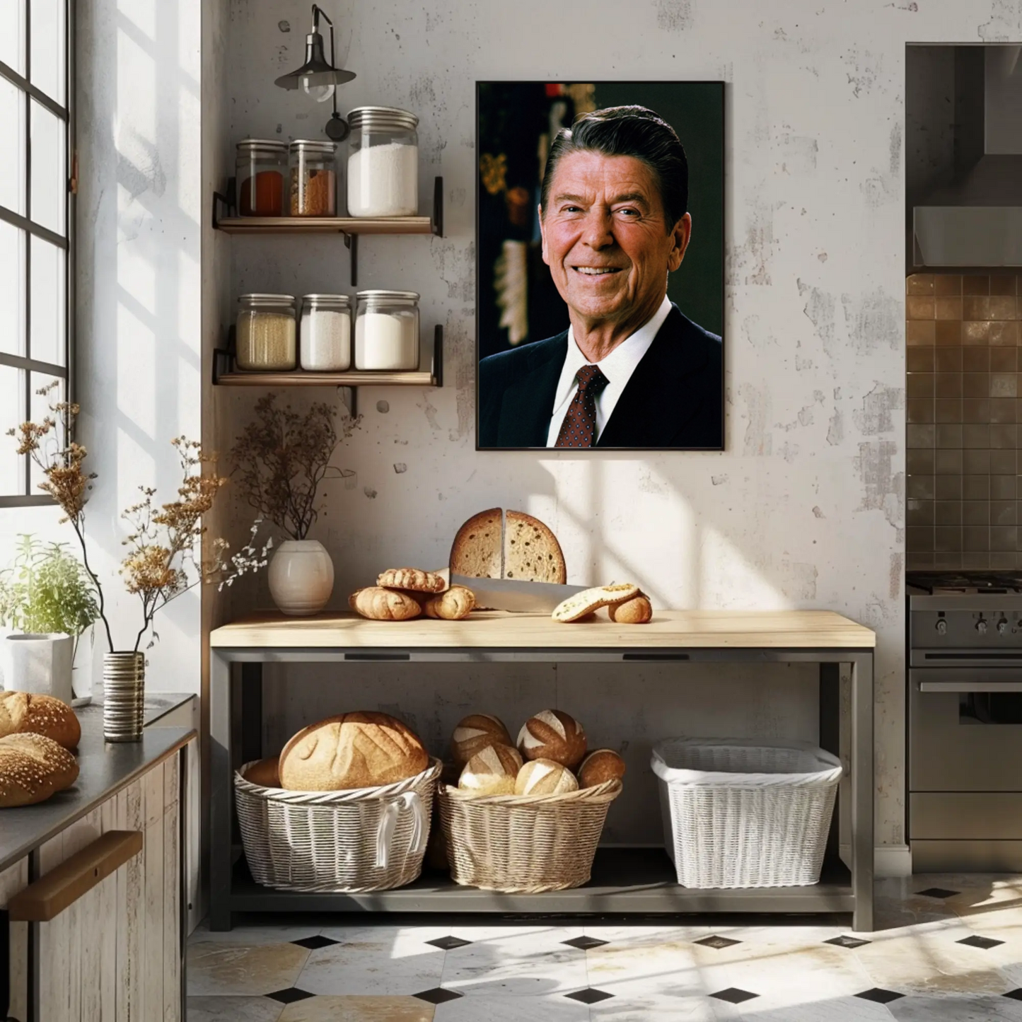 Ronald Reagan 40th President Of The United States Photo