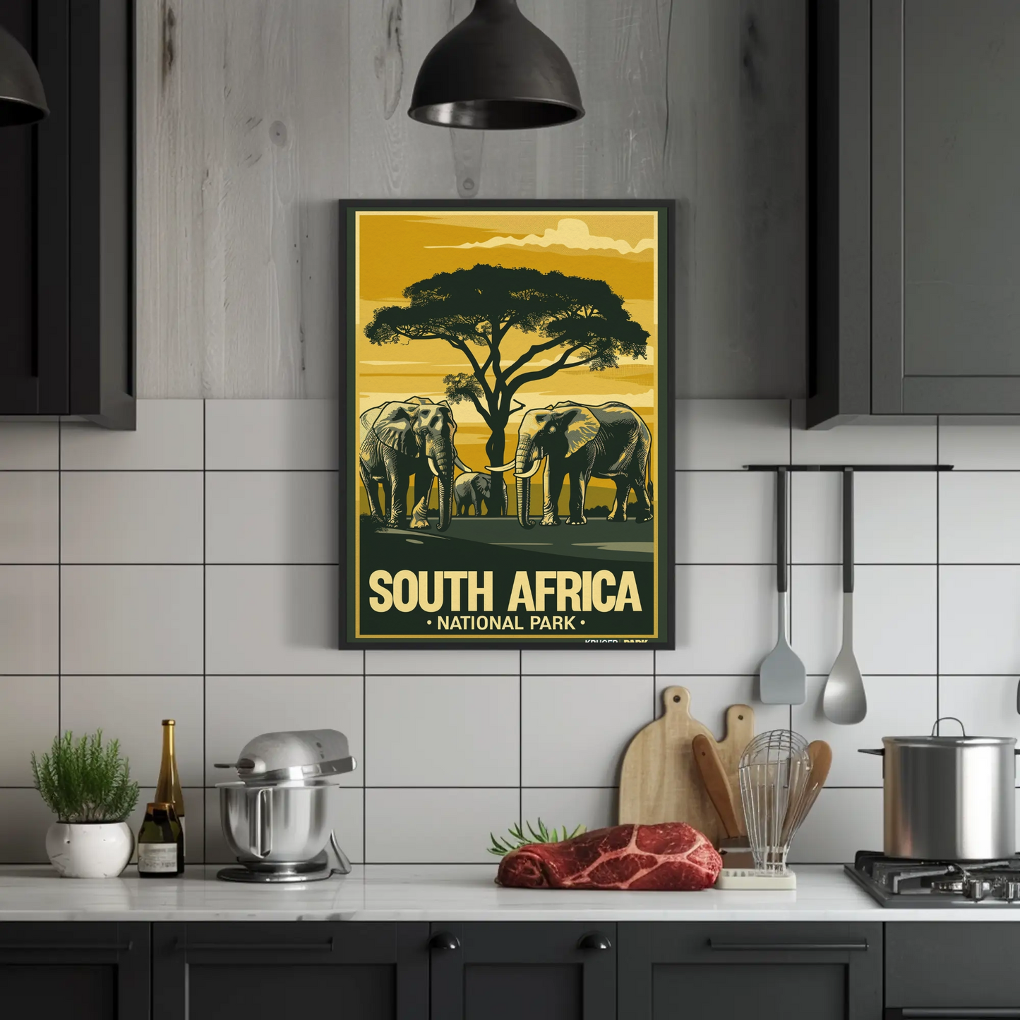 South Africa National Park Poster