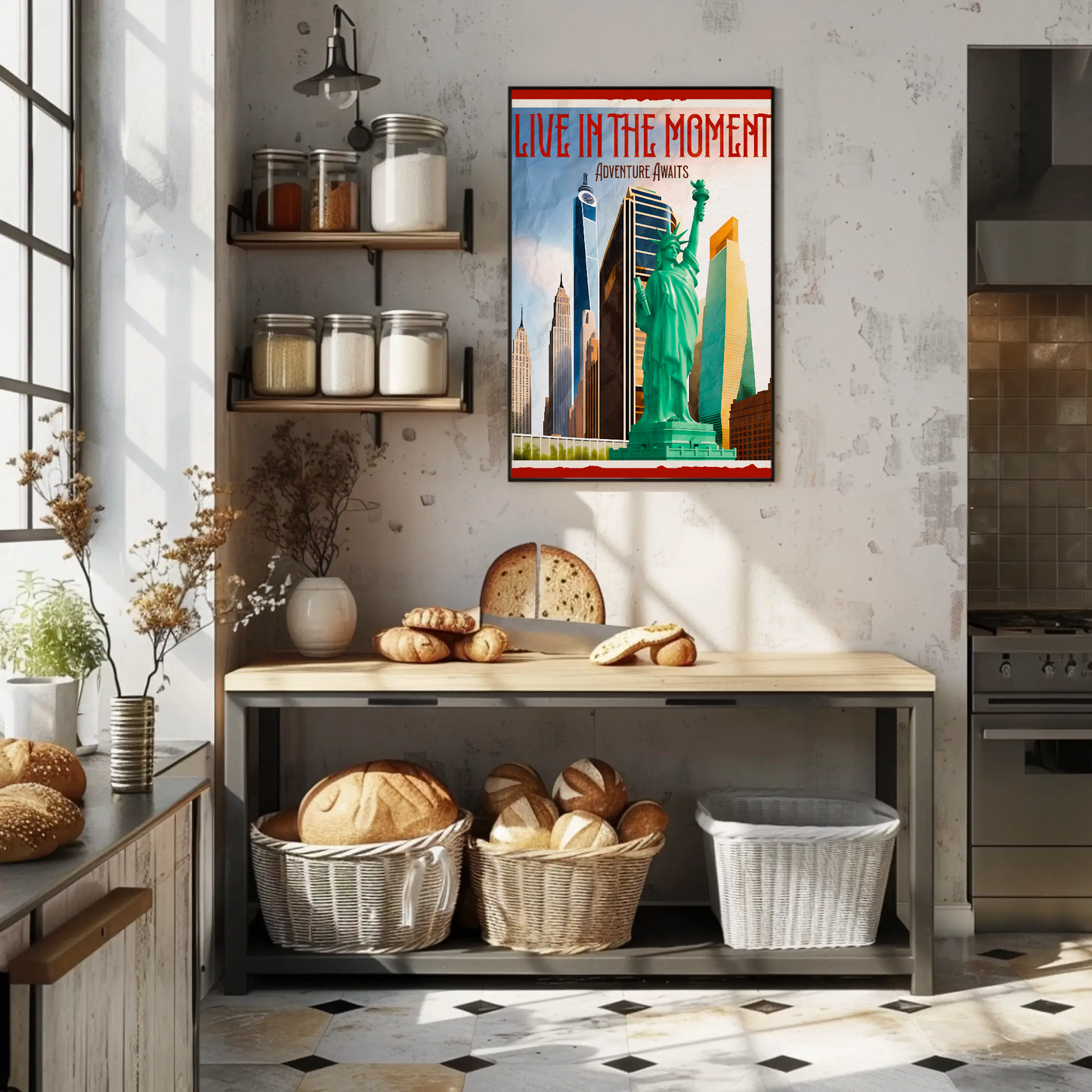 Vintage Poster New York City Liberty