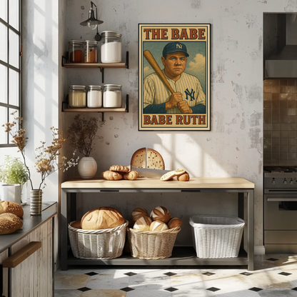 The Babe Ruth Poster 2 Vintage Poster