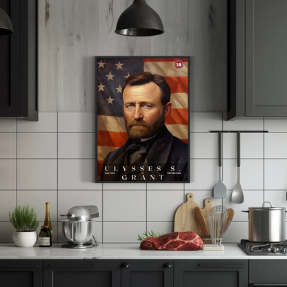 Ulysses S. Grant 18th President Of The United States Portrait