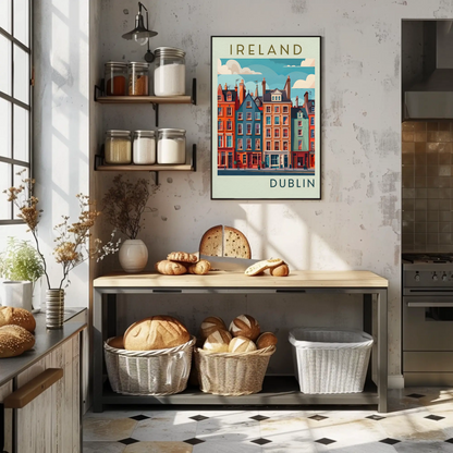 Vintage Poster - Ireland Dublin