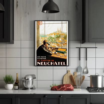 Neuchâtel - A Country to Visit Poster