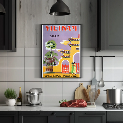 Vietnam Travel Poster