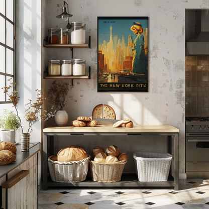 New York City Vintage Poster