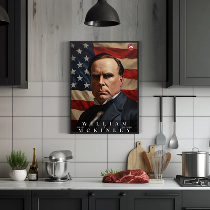 Wiliam McKinley 25th President Of The United States Portrait