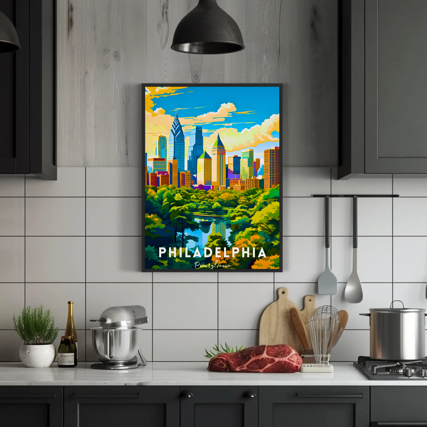 Philadelphia Travel Poster