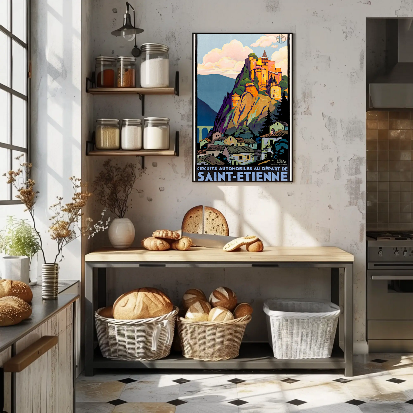 Saint-Étienne, France Poster