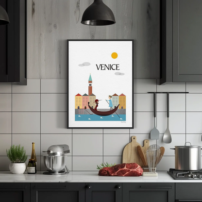 Venice: Romantic Gondola Ride Poster