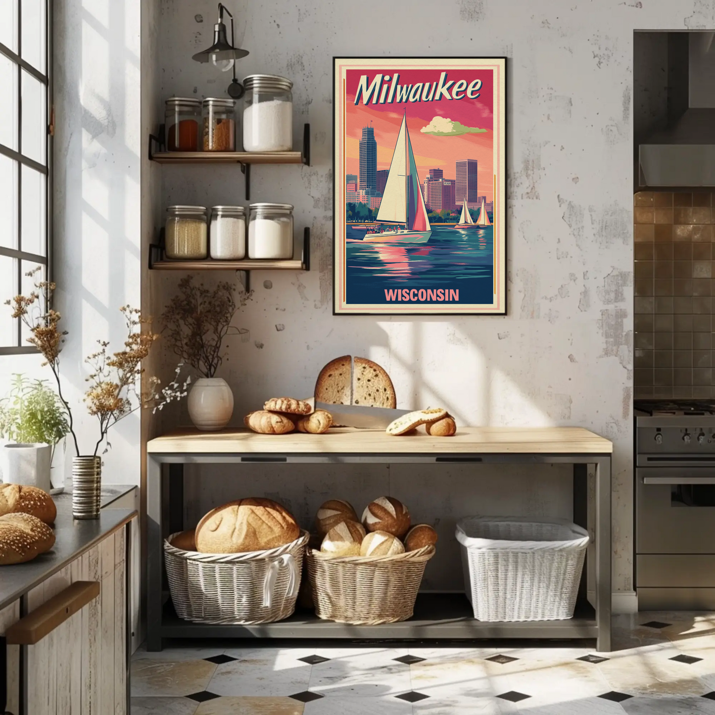 Milwaukee Vintage Poster