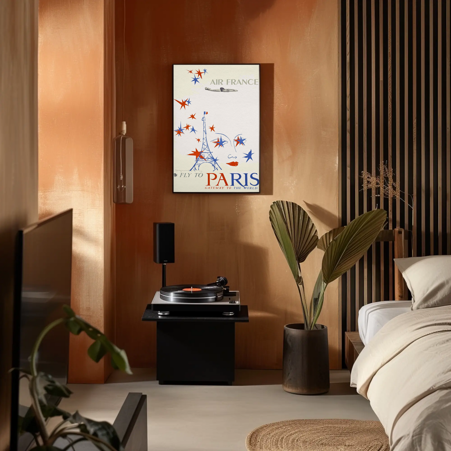Fly to Paris Air France Gateway Poster
