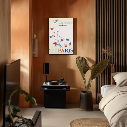 Fly to Paris Air France Gateway Poster