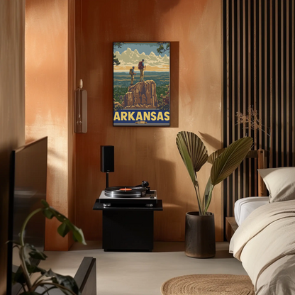 Vintage Poster Arkansas Hikers