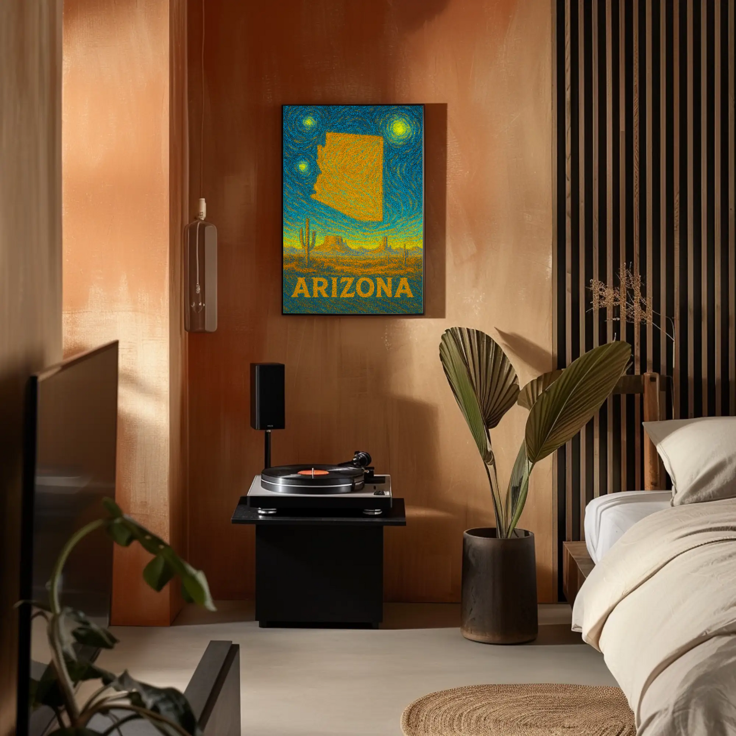 Arizona Starry Night Poster