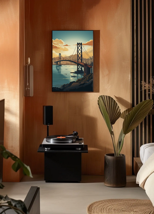 San Francisco Bay Bridge Poster