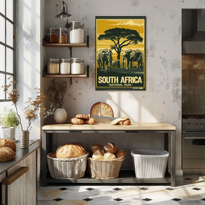 South Africa National Park Poster