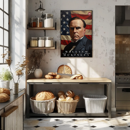 Wiliam McKinley 25th President Of The United States Portrait