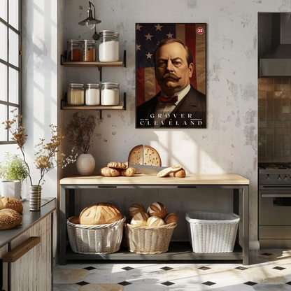 Grover Cleveland 22nd President Of The United States Portrait