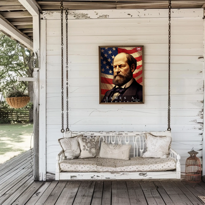 James Garfield 20th President Of The United States Portrait