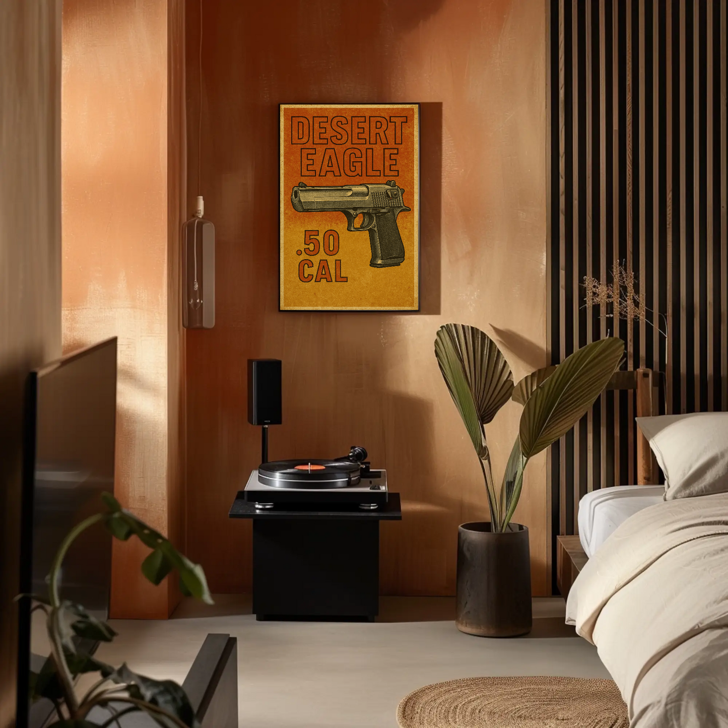 Desert Eagle 50 Cal Gun Poster