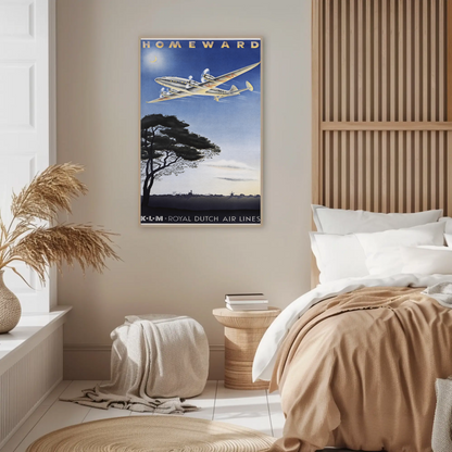 KLM Homeward Poster