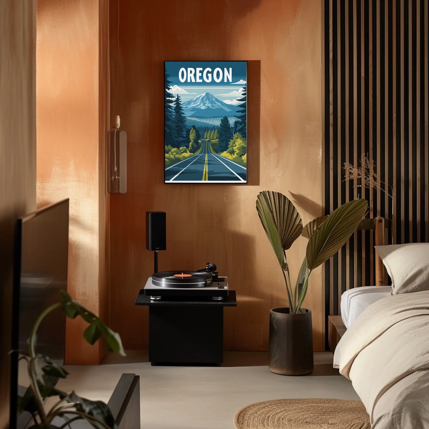 Oregon Vintage Poster