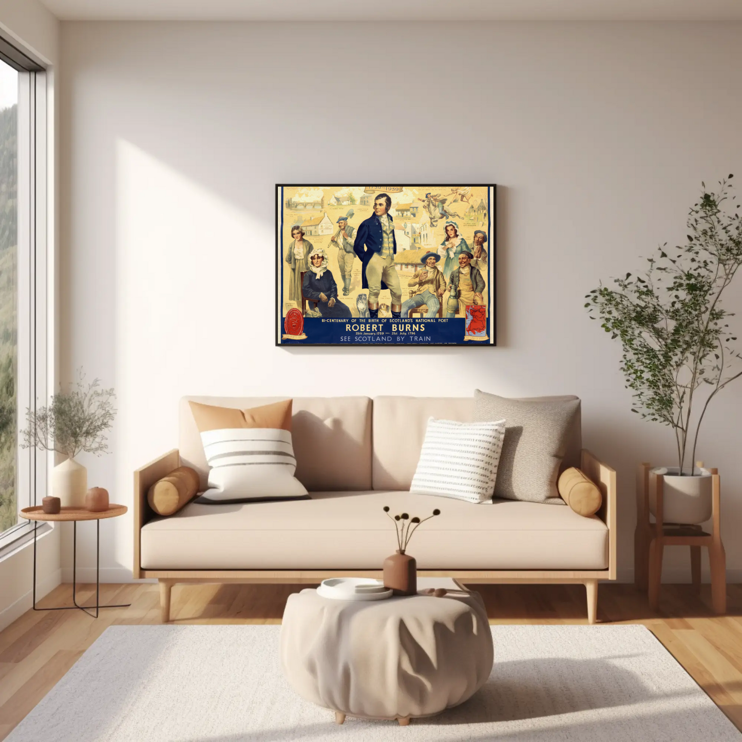 Robert Burns Bicentennial Poster