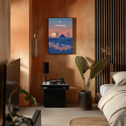 Istanbul: Sunset & Mosques Poster