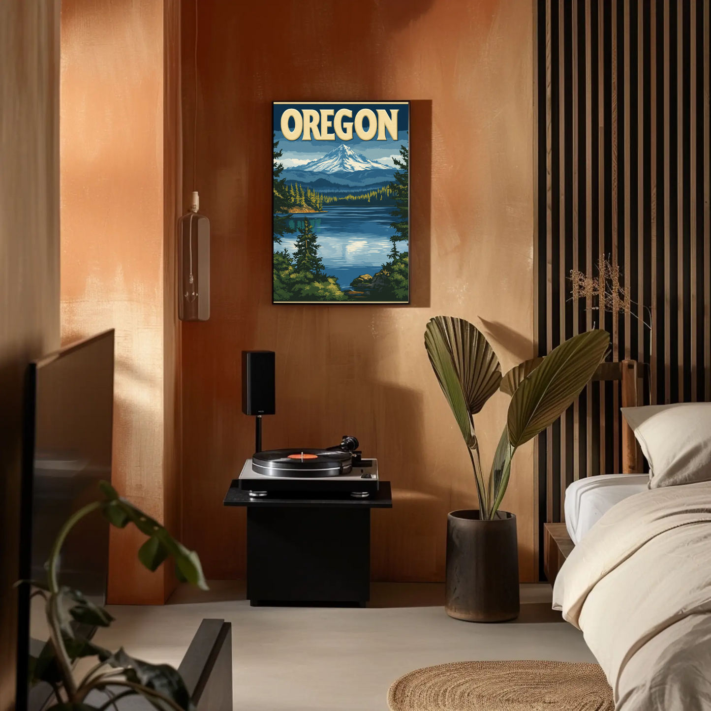 Oregon Vintage Poster