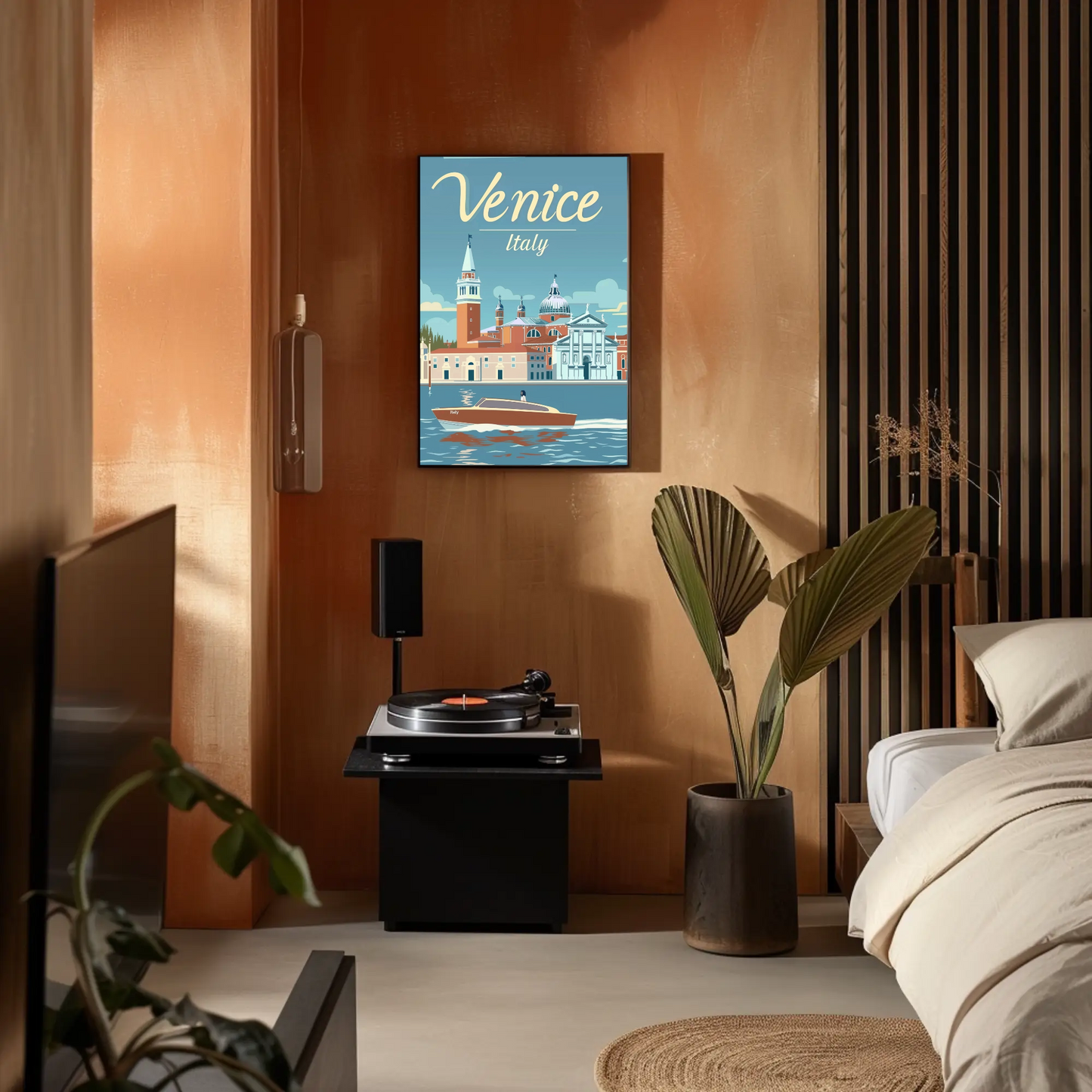 Venice, Italy Vintage Style Poster