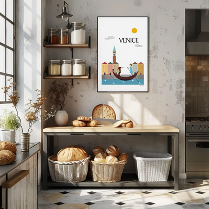 Venice: Romantic Gondola Ride Poster