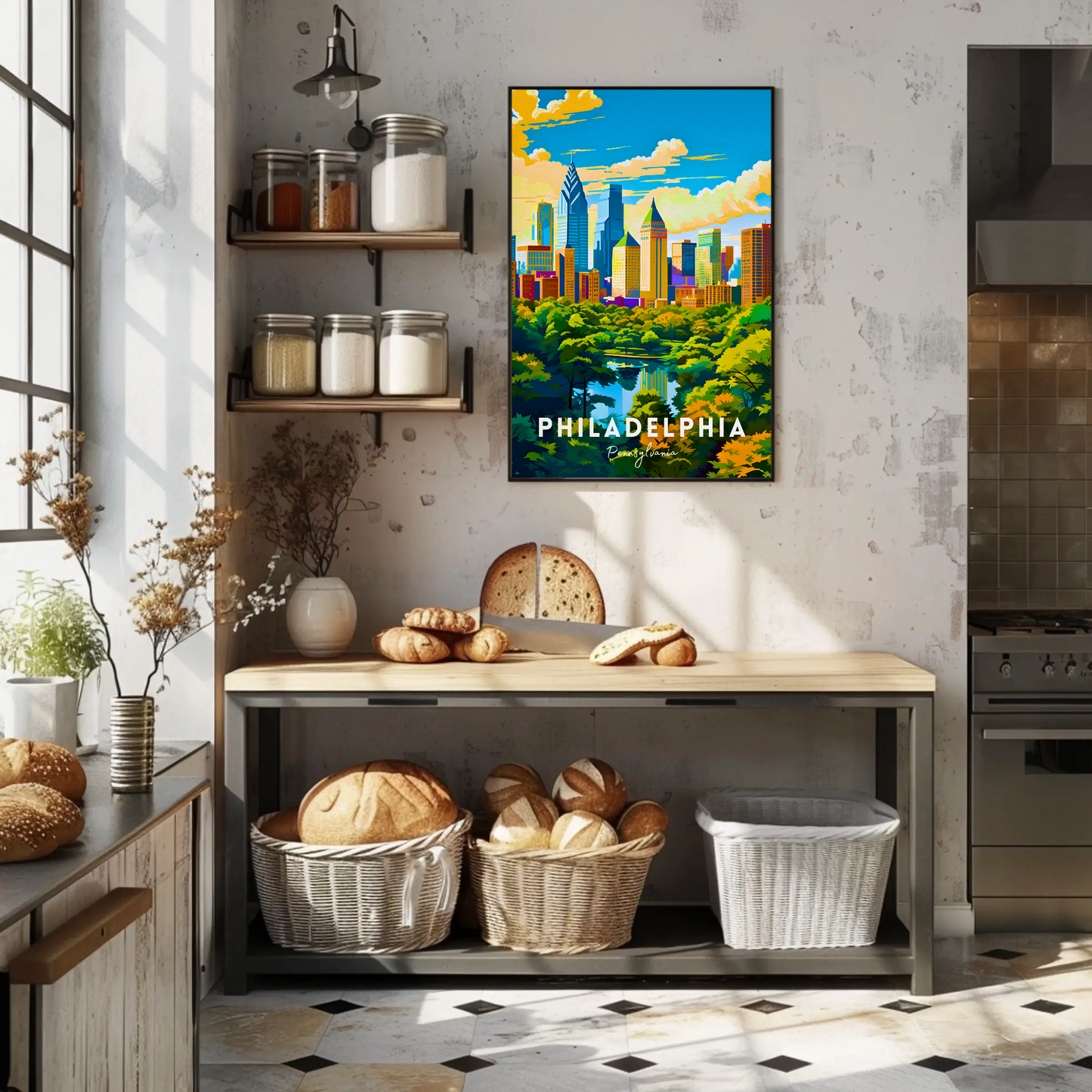 Philadelphia Travel Poster