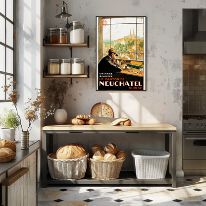 Neuchâtel - A Country to Visit Poster