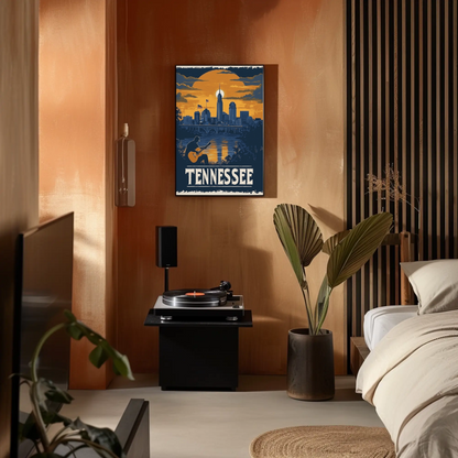 Tennessee Vintage Poster