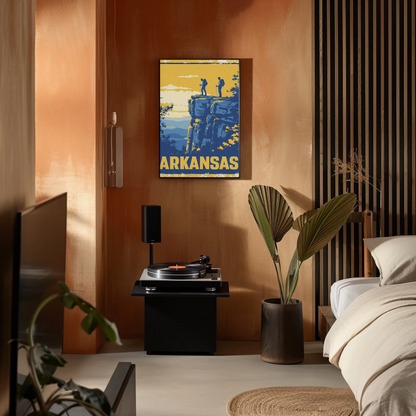 Arkansas Vintage Poster