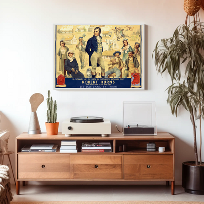 Robert Burns Bicentennial Poster