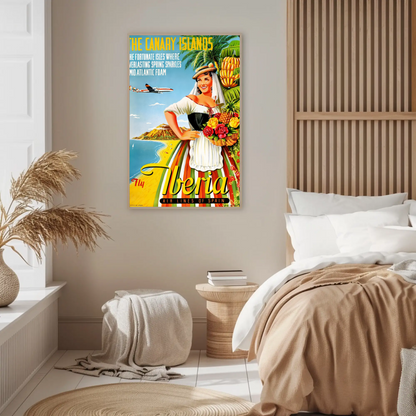Canary Islands Travel Poster