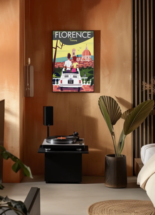 Florence Travel Poster