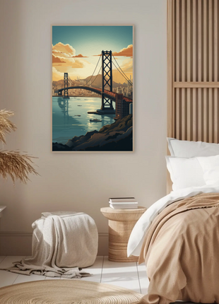 San Francisco Bay Bridge Poster
