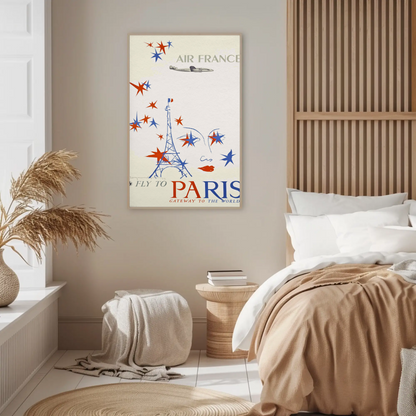 Fly to Paris Air France Gateway Poster