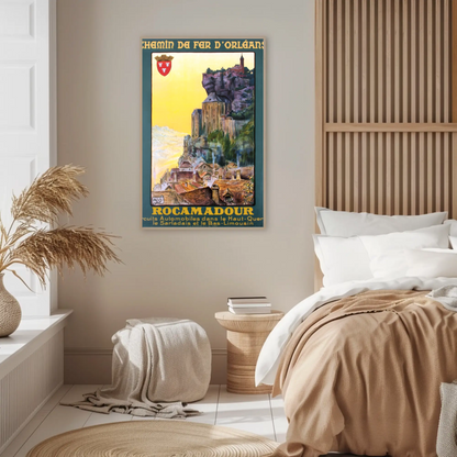 Rocamadour Travel Poster