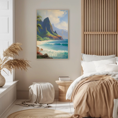 Hawaii Vintage Poster