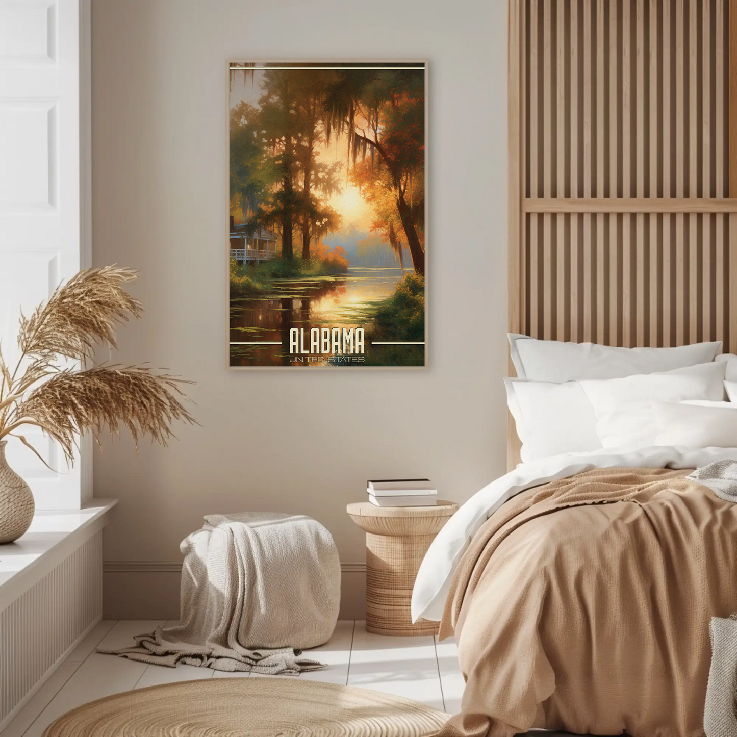 Alabama Vintage Poster