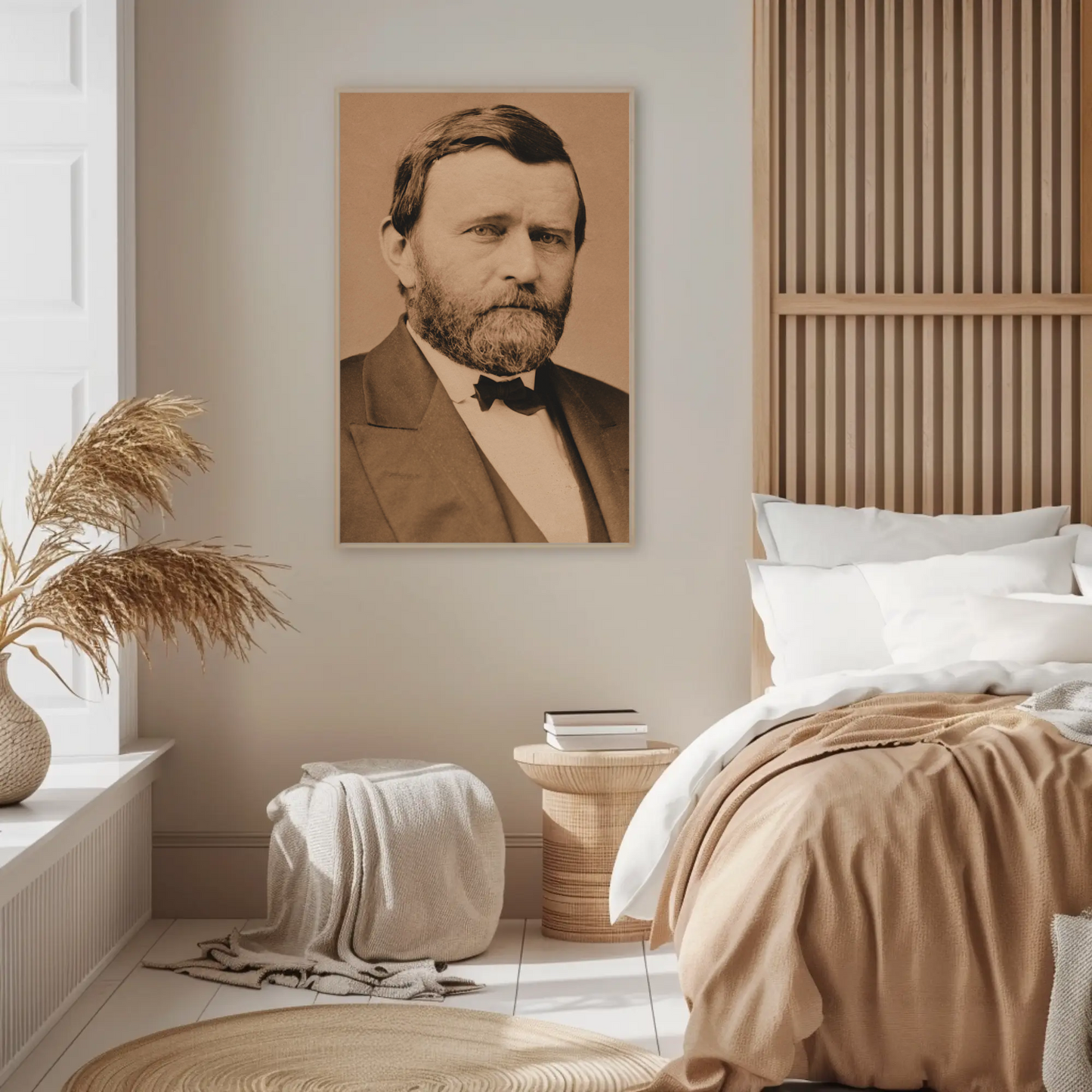 Ulysses S. Grant 18th President Sepia Photo