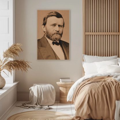Ulysses S. Grant 18th President Sepia Photo